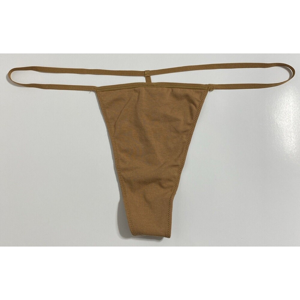 SKIMS Fits Everybody T-string Thong Women's 3X Camel Brown G-string Neutral NEW